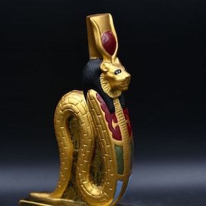 Sekhmet Egyptian Lioness Goddess of war Egyptian Statue Egyptian Home Decor Replica Nice Antiques Handmade Statue BC