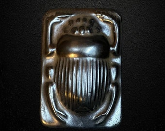 Scarab Statue ,Egyptian winged scarab, Egyptian made.