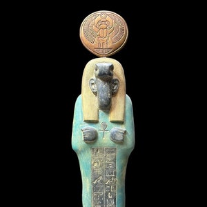 Marvelous Apep God statue-Uraeus cobra /serpent in ancient Egyptian mythology-Egypt-antiques/handcrafted stuff sculpture antique mythology
