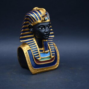 Tutankhamun Head Ancient Egyptian King of Egypt King Tut Mask Egypt ...