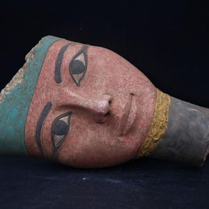 Königin Hatschepsut Maske Replik: Ägyptisches antikes Dekor