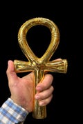 Handmade Egyptian Ankh: Key of Life Symbol product logo