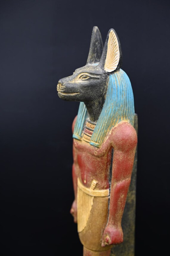 アヌビス像、古代エジプト、ジャッカルの神、来世の神、エジプトの神