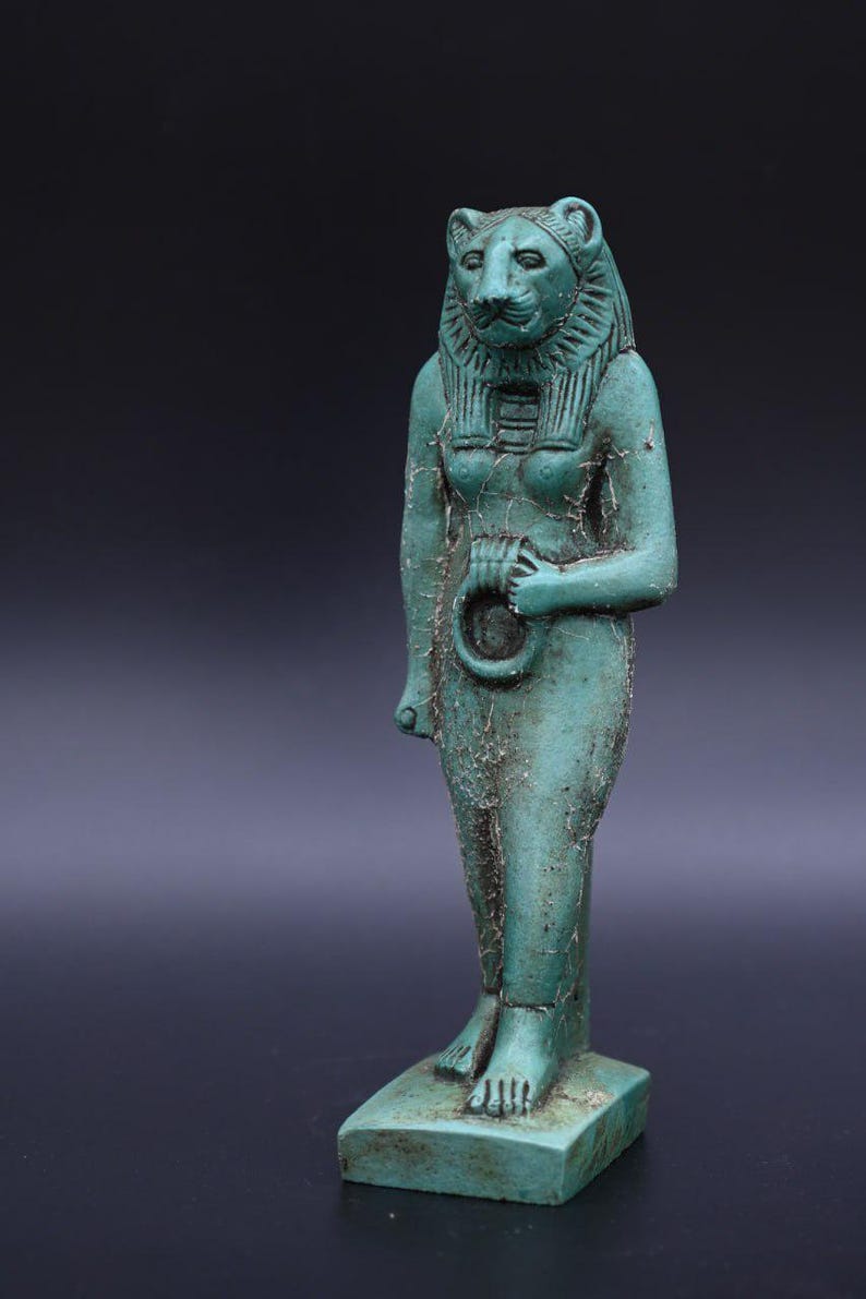 Sekhmet Statue: Egyptian Goddess of War Replica - Etsy