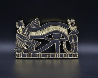 ホルスの目の石のレリーフ：古代エジプトの精神的な装飾 - Etsy 日本