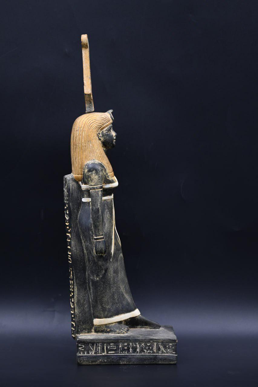 手作りのエジプトの女神マアト像、古代神話の彫刻 - Etsy 日本