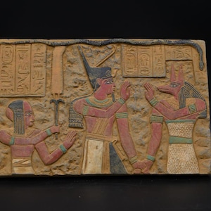 Ancient Egyptian Stone Relief Statue - Rare Pharaonic Antiquity