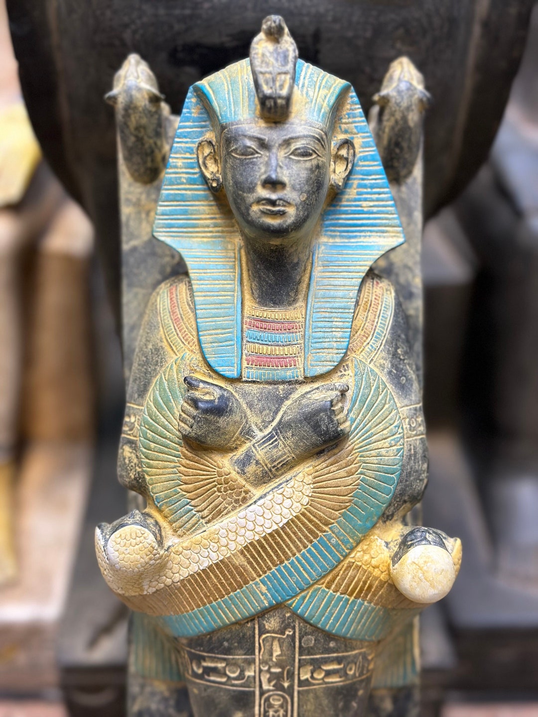 エジプトの古代美術。ファラオ・ラムセス1世（紀元前1320-1310