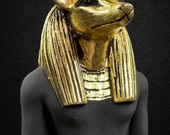 Goldene Anubis Statue – Ägyptischer Gott des Jenseits