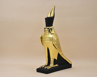 Altägyptischer Falkengott Horus Statue