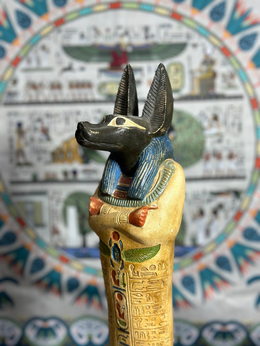 Anubis God-egyptian Mythology-mummification-protection- Other World ...