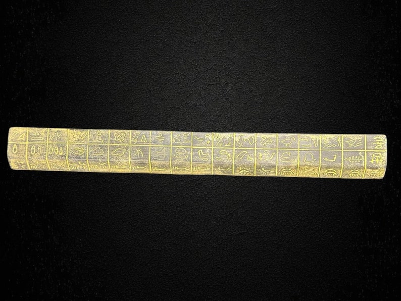 Egyptian Gold Ruler Stone Egyptian Royal Arm - Ancient Ruler Replica - Etsy