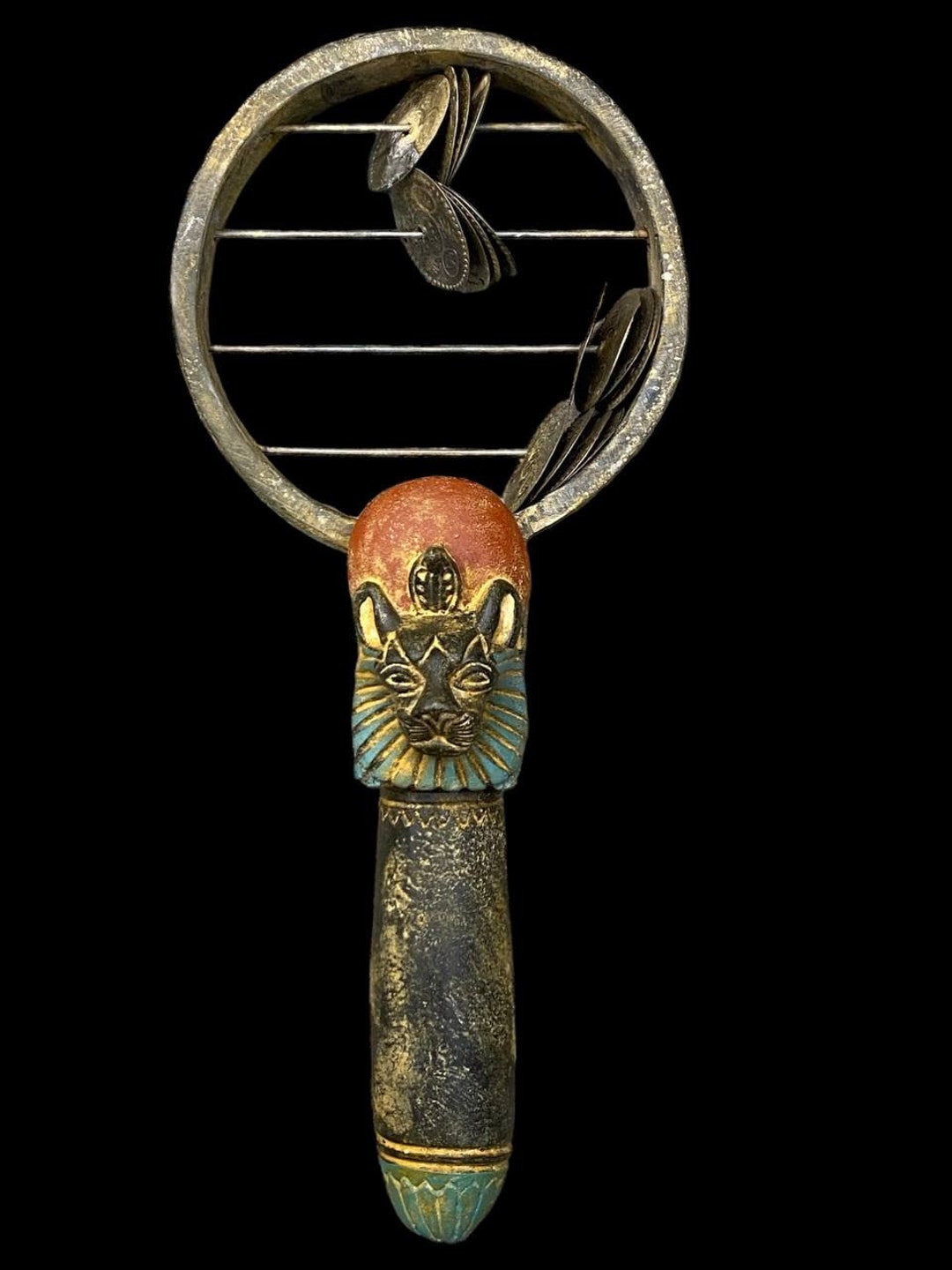 Sekhmet Sistrum Goddess of War and Power in the Ancient Egyptian ...