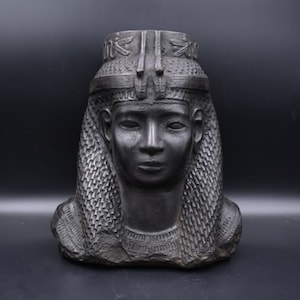 Hatschepsut Kopf-Königin von Ägypten-Ägyptische Mythologie-Ägyptische Antiquitäten-Statuen Skulptur