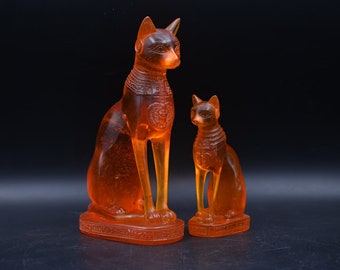 Gorgeous cat statue-Bastet-Egyptian Goddess-Egyptian Statue-Egyptian antiques-Egyptian deities-mythology-sculpture goddess-Replica