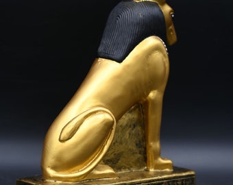ヴィンテージのエジプト神セト像、古代の神像彫刻 - Etsy 日本