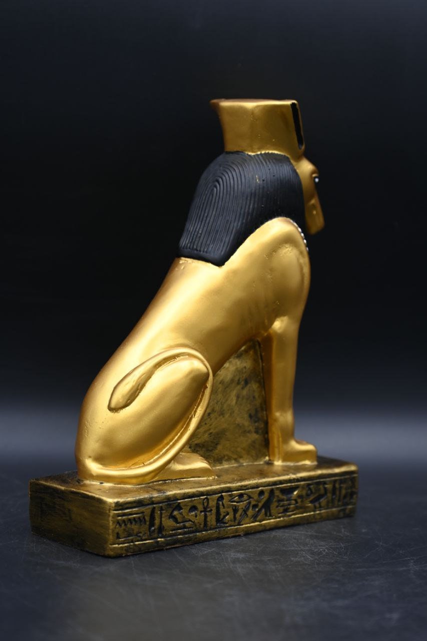 ヴィンテージのエジプト神セト像、古代の神像彫刻 - Etsy 日本