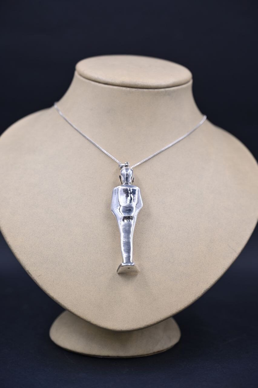 Silver Ptah Amulet, Ancient Egyptian God of Creation - Etsy Silver Ptah Amulet, Ancient Egyptian God of Creation - Etsy
