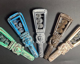 Handcrafted Egyptian Sistrum – Sacred Musical Instrument of Goddess Hathor -Altar Egypt Handcrafted Replica Museum Quality made in Egypt