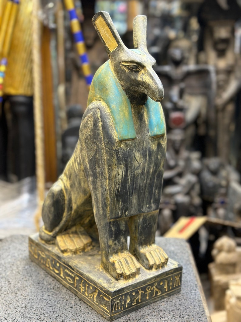 Seth Statue Set the Ancient Egyptian Hid of Desert and Storms in the ...