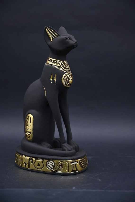 古代エジプトの猫の女神バステト像 - Etsy 日本