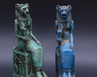 Sekhmet Statue, Egyptian Goddess of War Replica