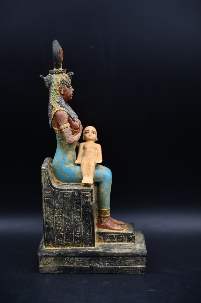 貴重★古代エジプト★ホルス神★大理石★彫刻★アンティーク 貴重☆古代エジプト☆ホルス神☆大理石☆彫刻☆アンティーク