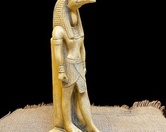 石像のトート神、エジプトの知恵の神 - Etsy 日本