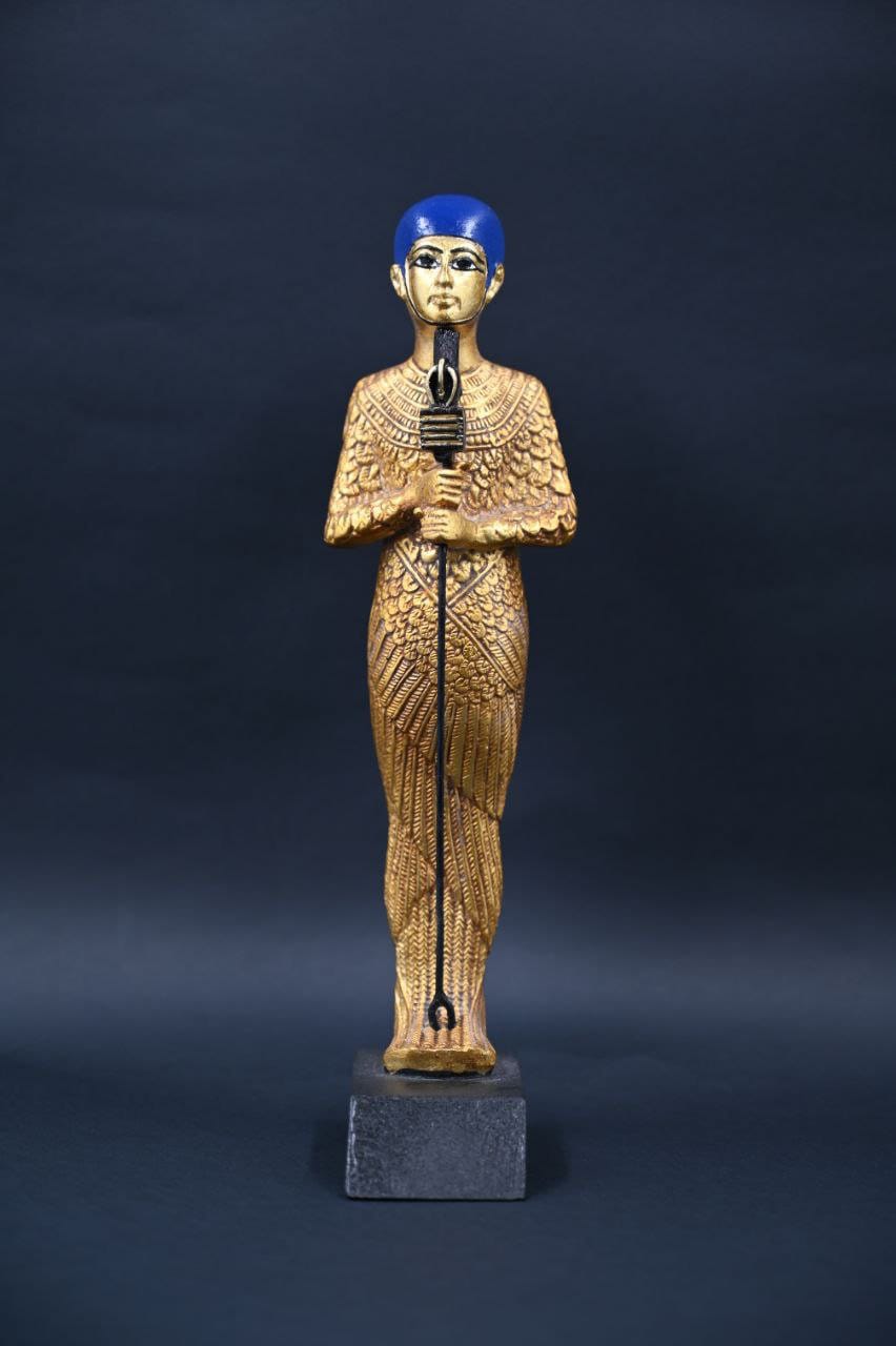 ユニークな神プタハ像 - 古代エジプト神話の最高の創造者と