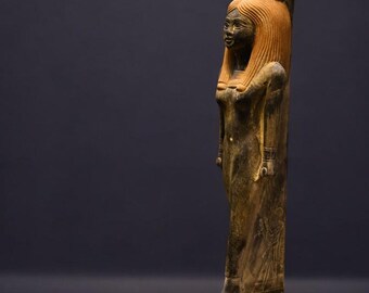 ヴィンテージ ハトホル像 - エジプトの天界、愛、美、幸福、豊穣