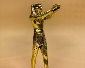 Horus-Altägyptische Falkengott Horus Statue-Ägyptische Made-Antiques