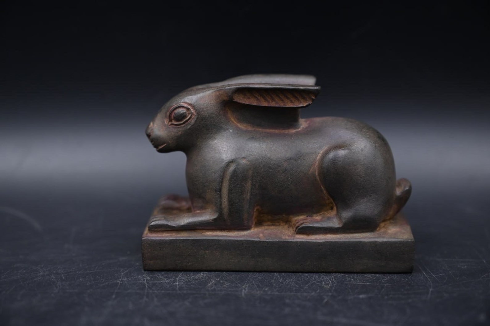 Basalt Stone Rabbit Statue, Ancient Egyptian Goddess Unut - Etsy
