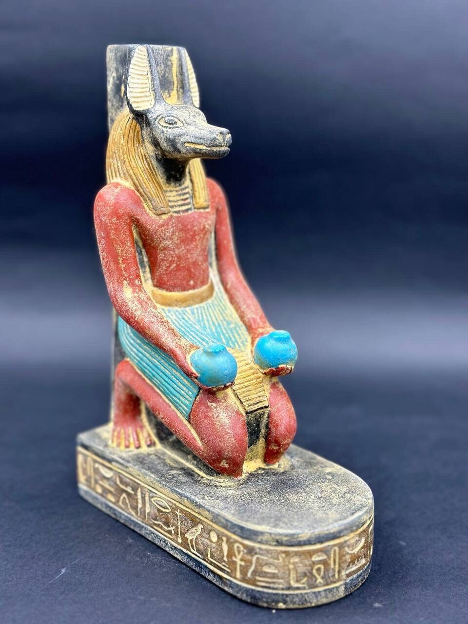アヌビス像、古代エジプトのジャッカル神のレプリカ - Etsy 日本