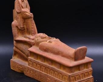 Anubis Statue, Egyptian God of Afterlife, Museum Replica