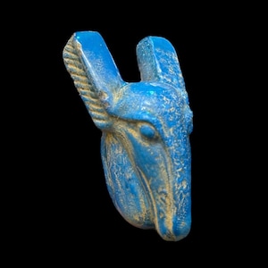 Seth Amulet : Egyptian God of Storms Sculpture Egyptian Handmade Replica Egyptian Gift BC