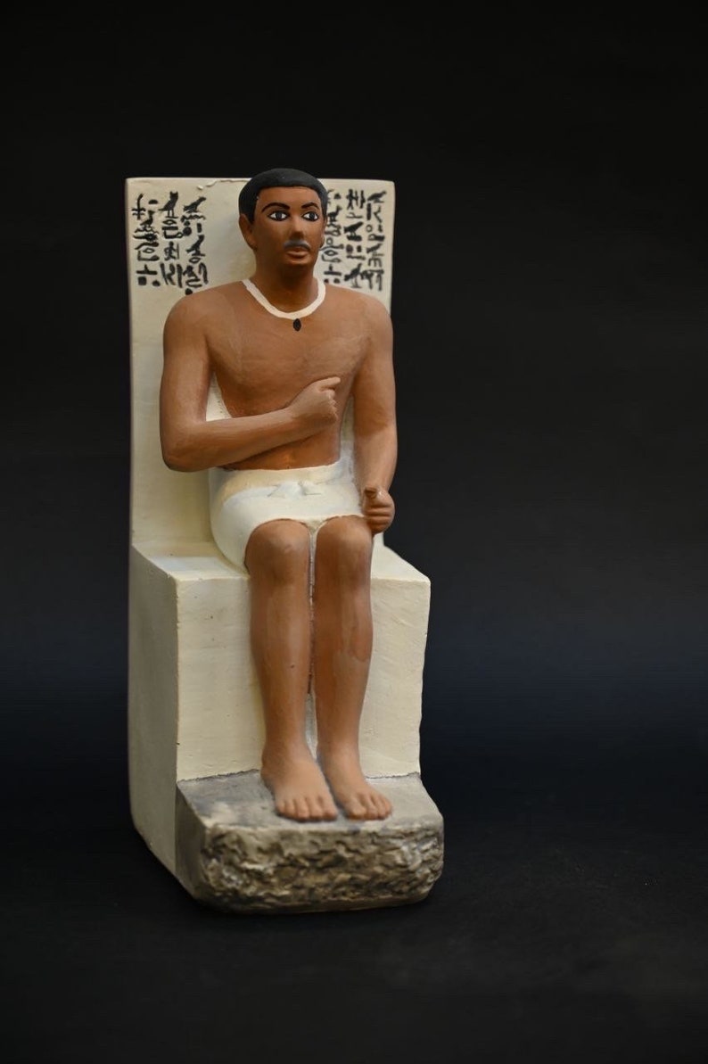 Rahotep and His Wife Nofret Creativity of the Ancient Egyptian Etsy