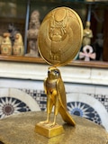 Gold Leaf Horus Statue - Egyptian God of Protection & Peace product logo