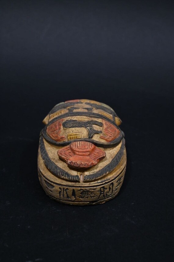 エジプトアンティーク置物スカラベ