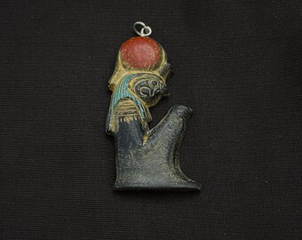 Ancient Egyptian Falcon God Horus amulet, Amulet for Horus