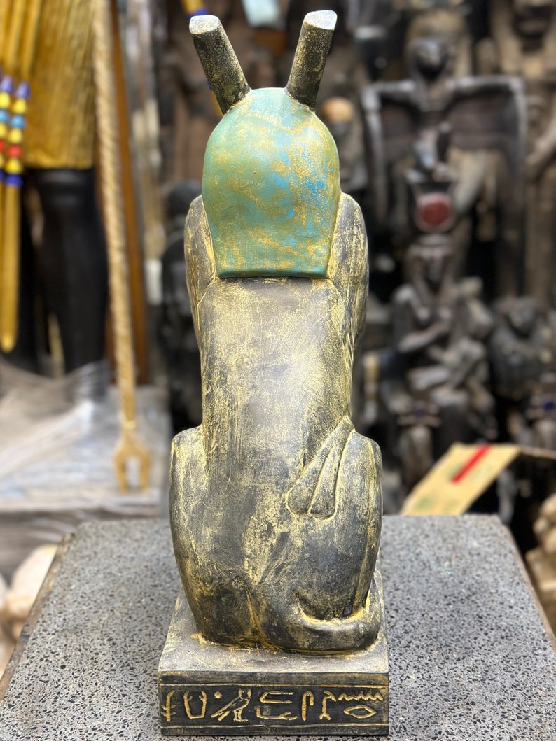Seth Statue Set the Ancient Egyptian Hid of Desert and Storms in the ...