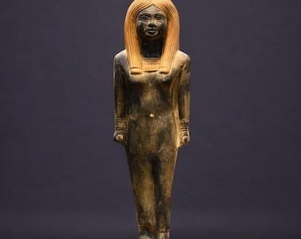 ヴィンテージ ハトホル像 - エジプトの天界、愛、美、幸福、豊穣