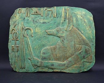 守護神アヌビス - 古代エジプトの強大な神アヌビスのユニークな像