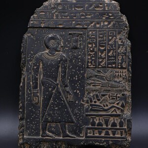 Ancient Egyptian Stone Statue: Rare Pharaonic Relief