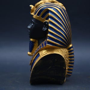 Tutankhamun Head Ancient Egyptian King of Egypt King Tut Mask Egypt ...