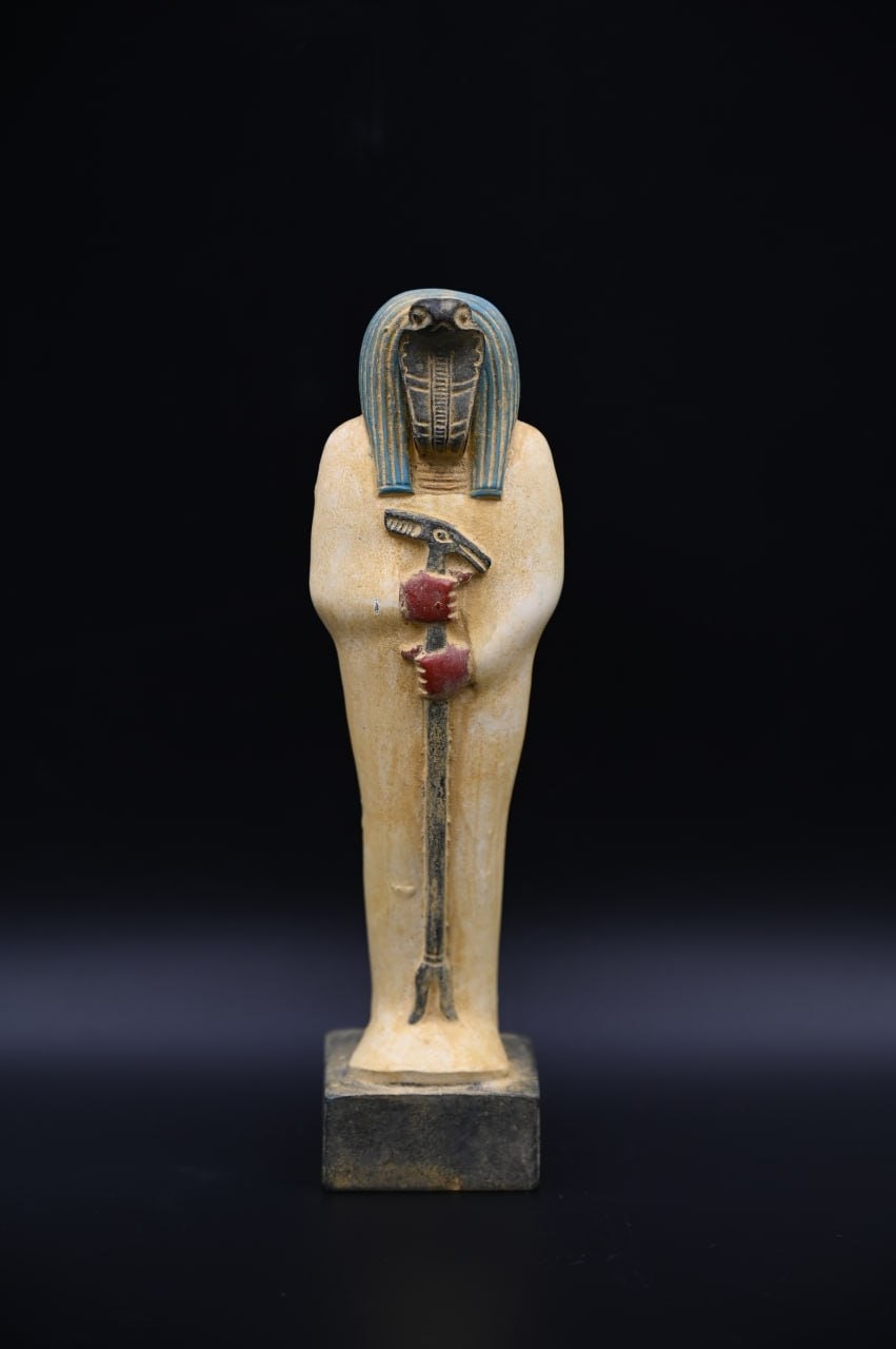 Marvelous Apep God statue-Uraeus cobra /serpent in ancient Egyptian mythology-Egypt-antiques/handcrafted stuff sculpture antique mythology