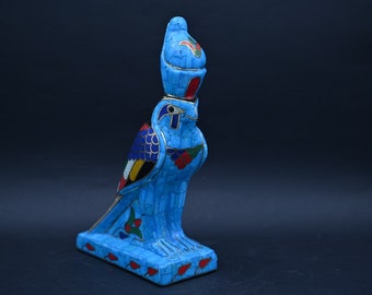 Alte Ägyptische Horus Falke Statue