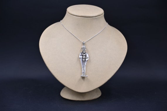 PS: Ptah Egyptian Silver Pendant 全能の創造者 Silver Ptah Amulet, Ancient Egyptian God of Creation - Etsy