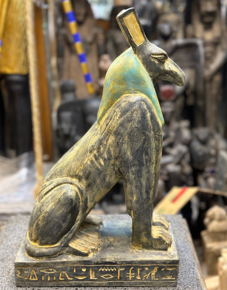 Seth Statue Set the Ancient Egyptian Hid of Desert and Storms in the ...