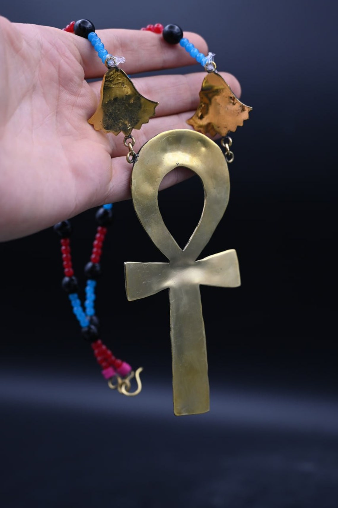 Egyptian Ankh Amulet Necklace: Key of Life Pendant - Etsy