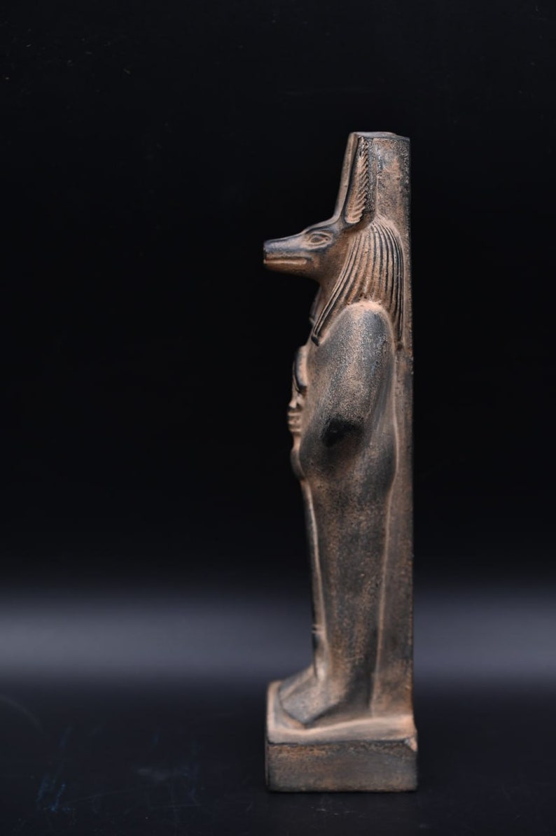 Anubis Statue, Egyptian Jackal God Replica, Made in Egypt - Etsy